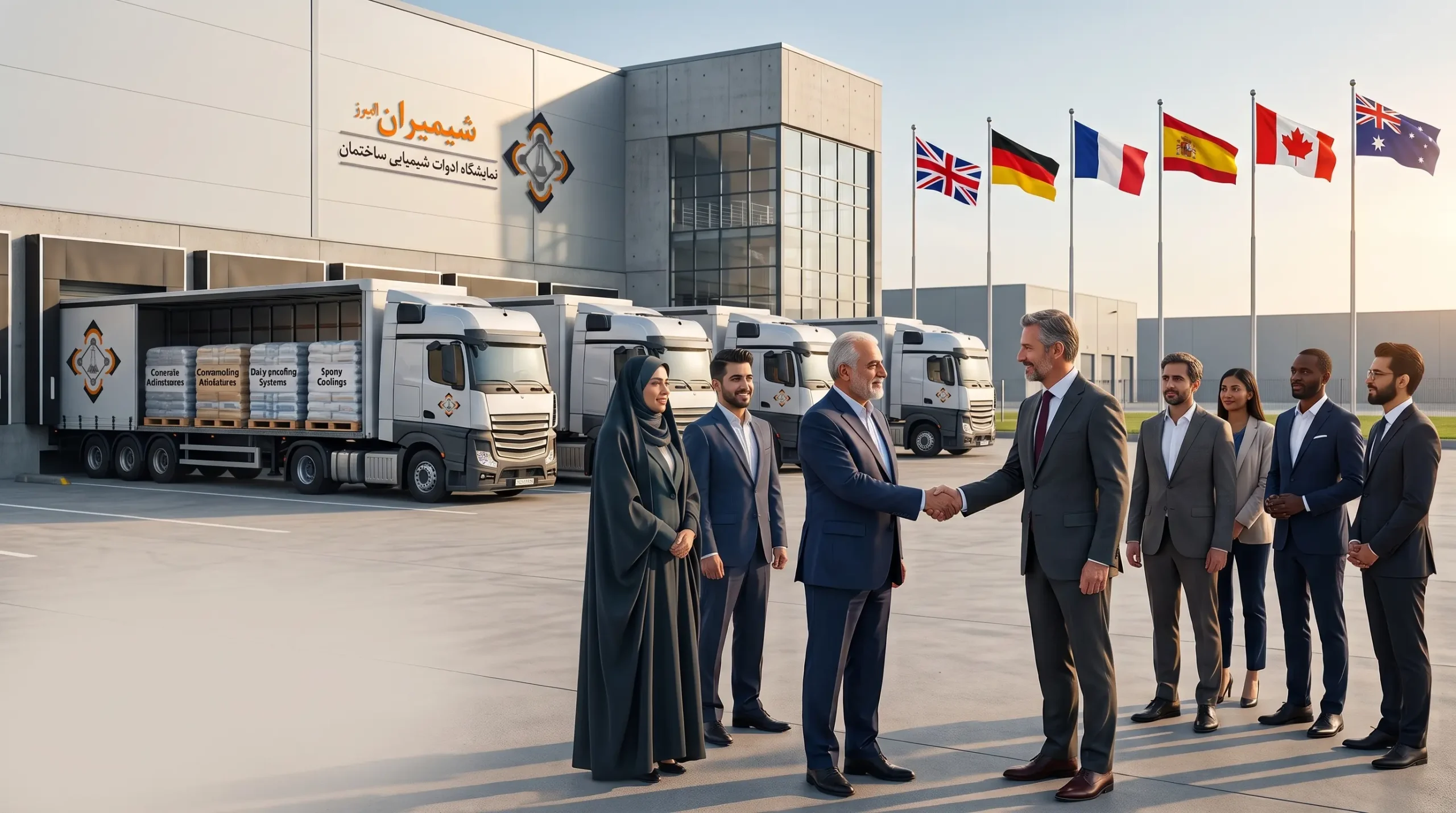شيميران البرز مورد كيماويات البناء ومواد البناء المتخصصة في إيران